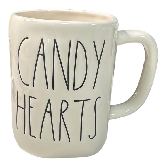 Rae Dunn "CANDY HEARTS" Hearts Coffee Mug - Picture 1 of 2